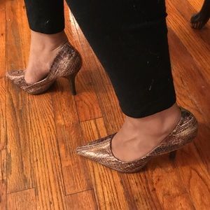 Snakeskin Stilettos